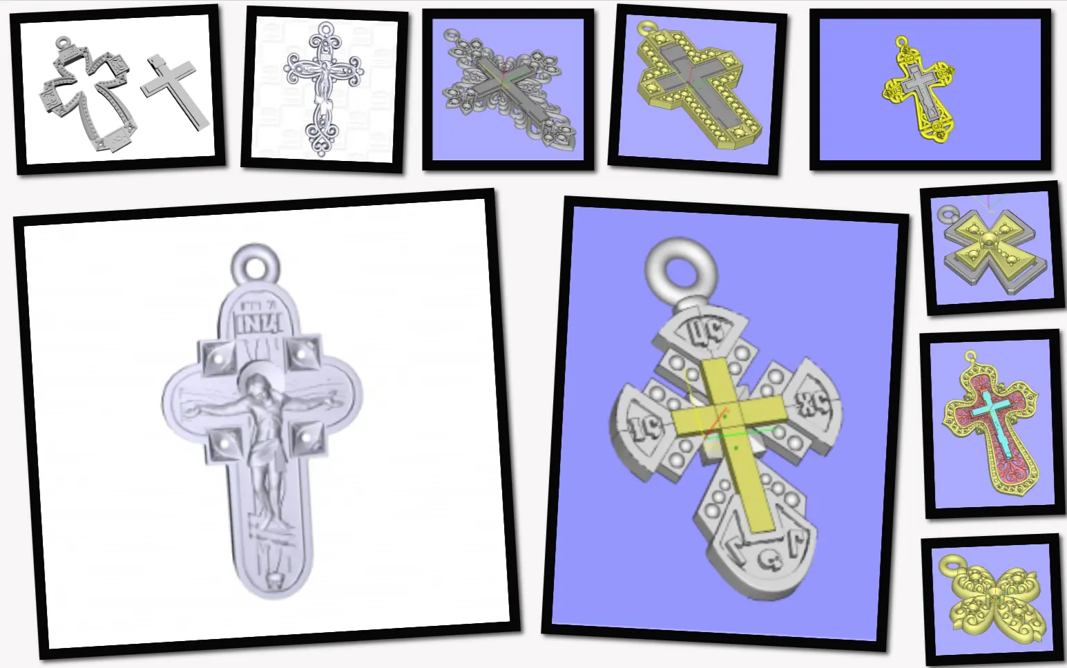 Кресты ( Базовая коллекция N14 )