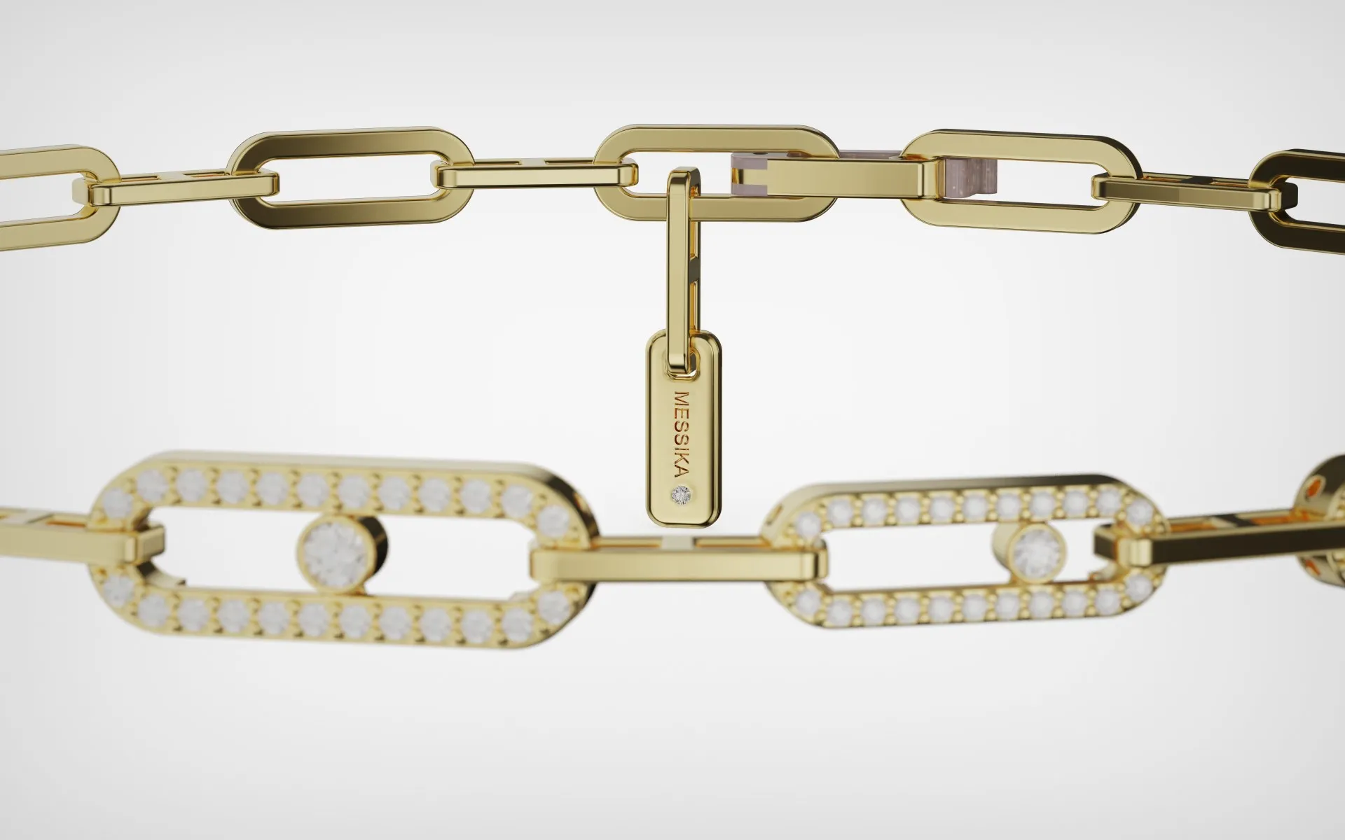 Ожерелье Messika - Move Link Multi Choker