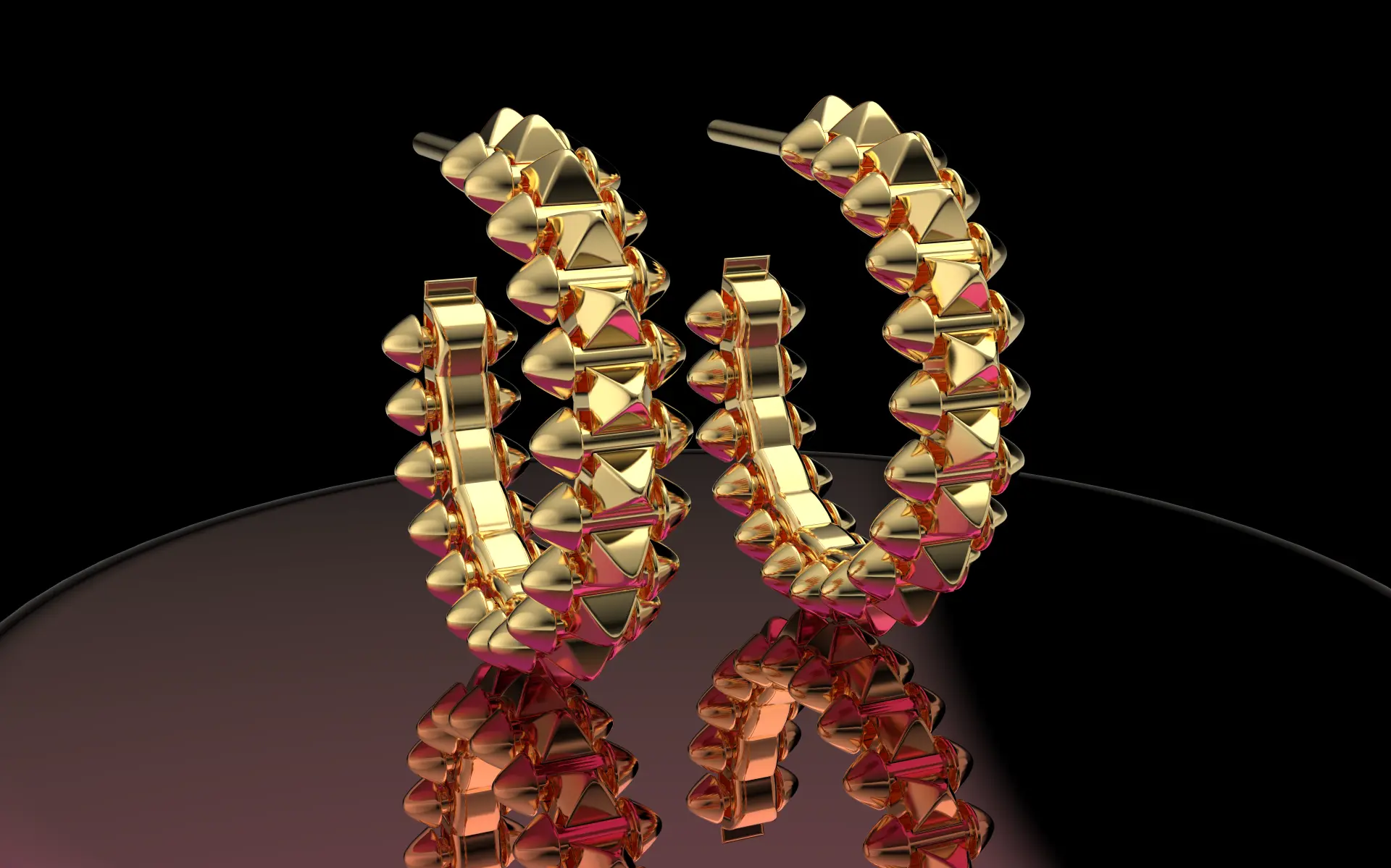 Серьги Screw - Clash