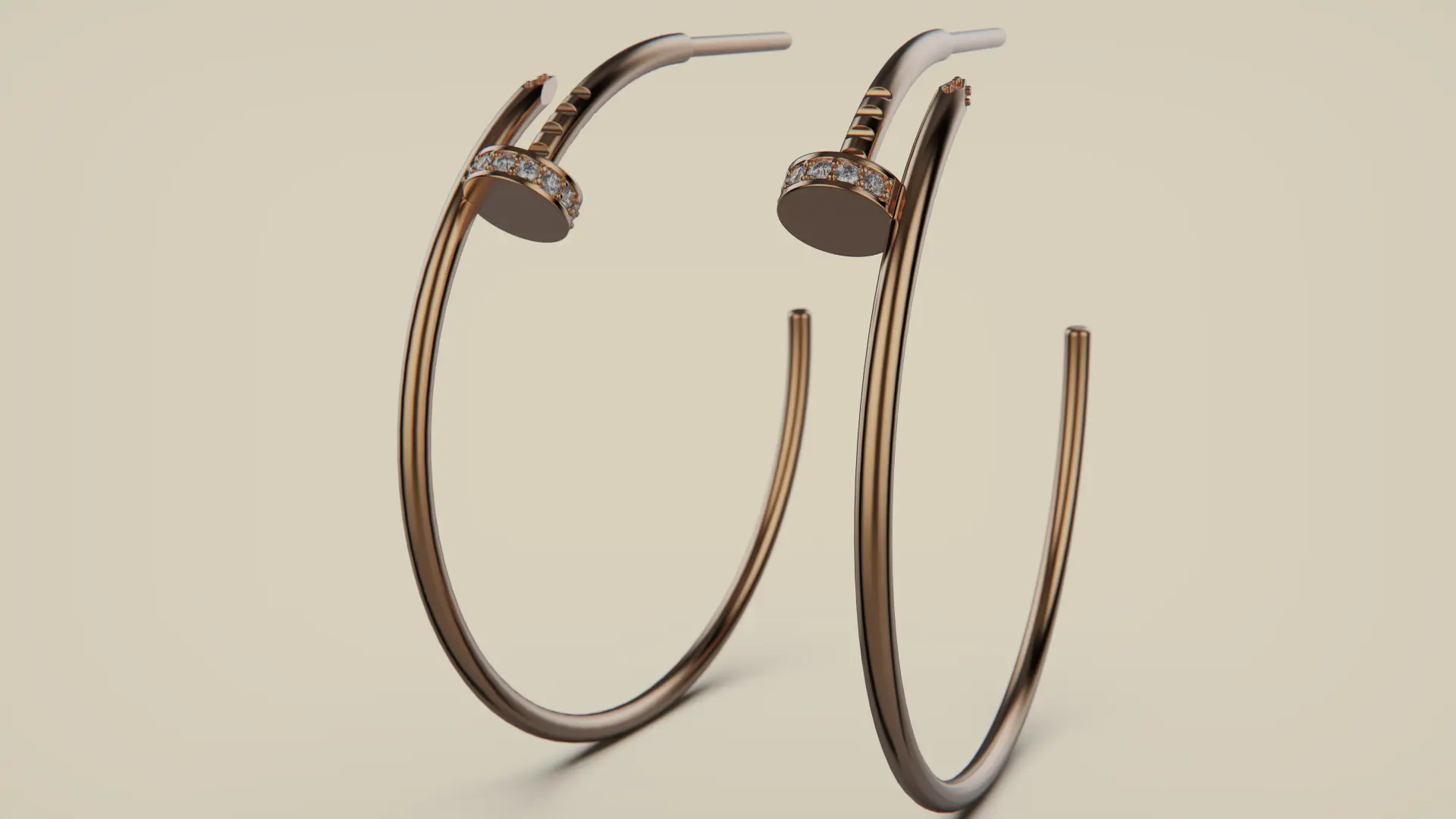 Серьги Screw - Juste un Clou