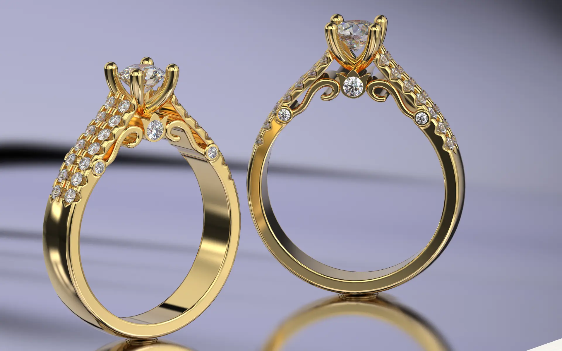 Помолвочное Кольцо Verragio