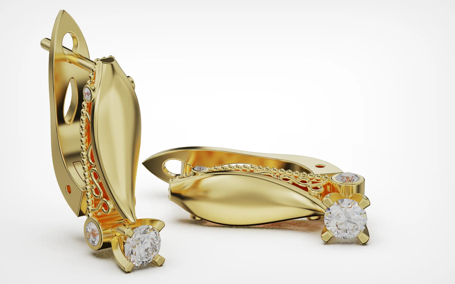 Серьги Верраджио ( Verragio ) 3