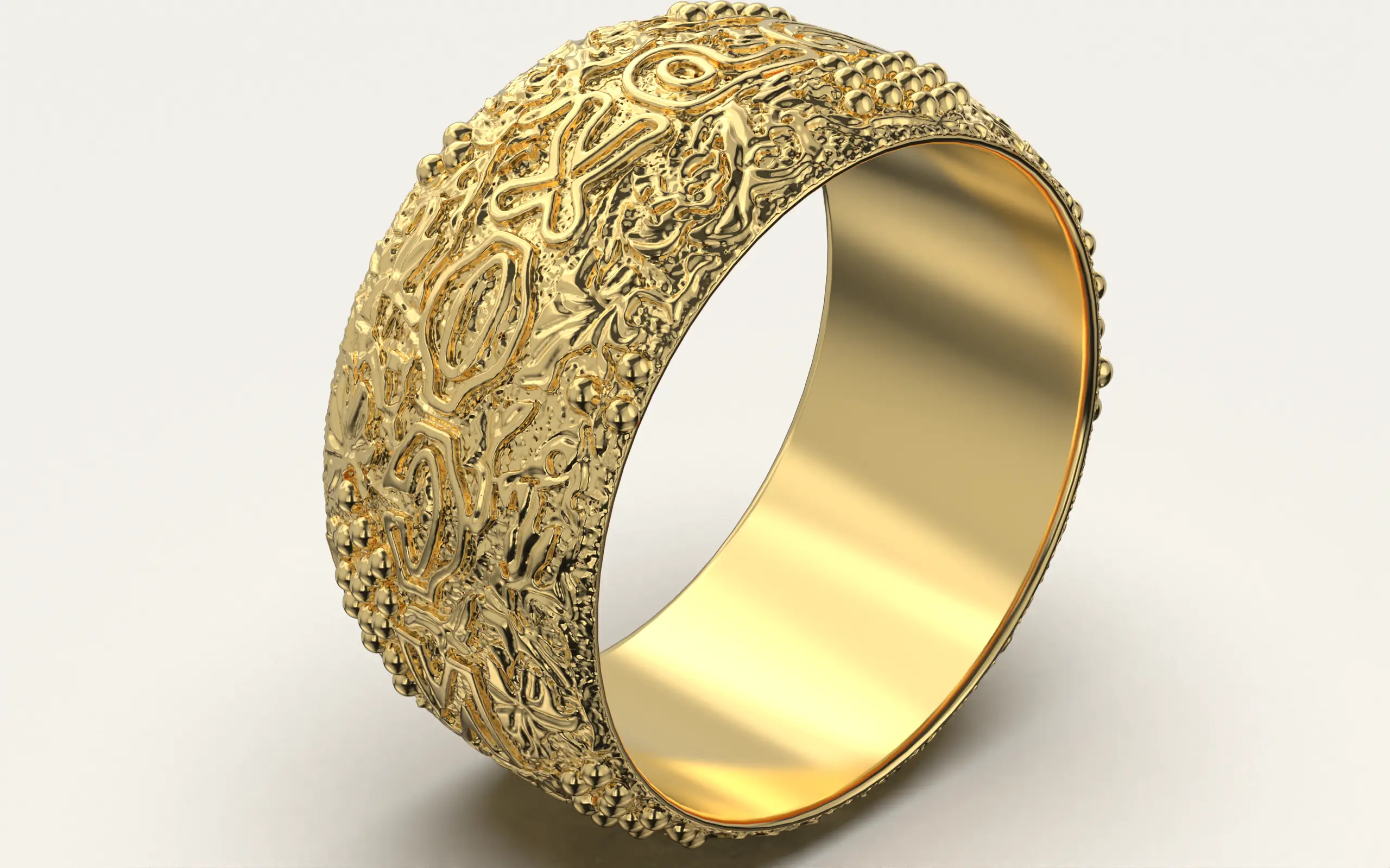 Кольцо Мужской Перстень ( Печатка ) 020