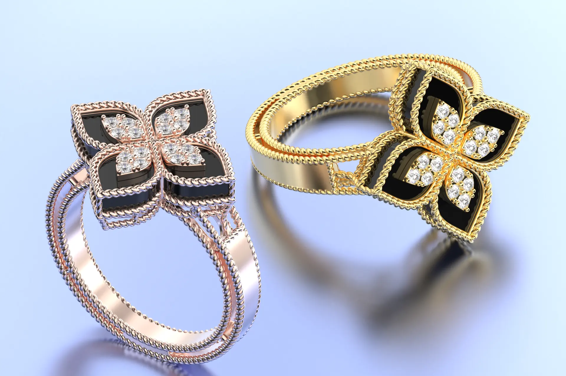 Кольцо ЦВЕТОК ПРИНЦЕССЫ